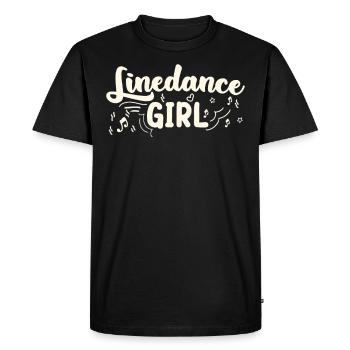 Rodéo Western Linedance Girl - T-shirt Premium bio Homme - noir - Devant - Nico (187cm)