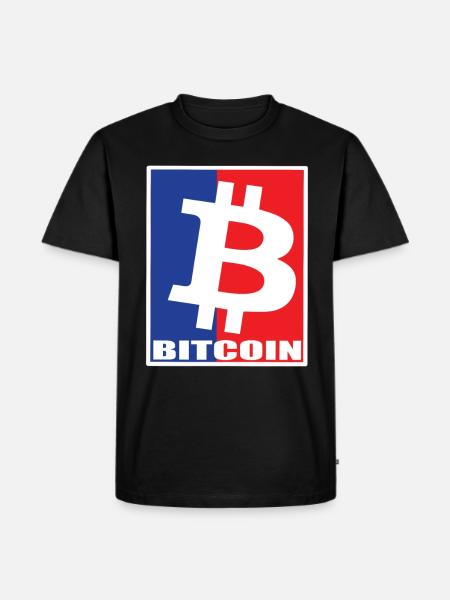 Bitcoin - Men's Premium Organic T-Shirt - black