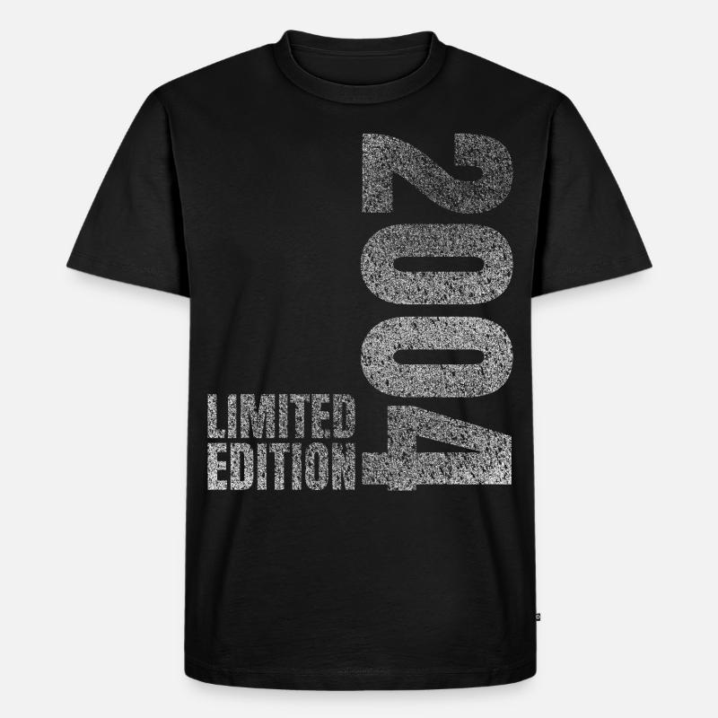 2004 Limited Edition - Männer Premium Bio T-Shirt - Schwarz