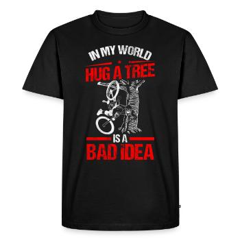 VTT VTT VTT Vélo de descente - T-shirt Premium bio Homme - noir - Devant - Nico (187cm)