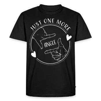 Photographie Photographe Photographie - T-shirt Premium bio Homme - noir - Devant - Nico (187cm)