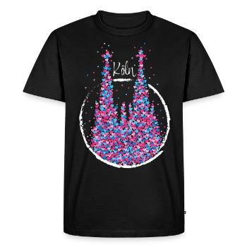Cologne Real Carnaval de Cologne Carnaval - T-shirt Premium bio Homme - noir - Devant - Nico (187cm)