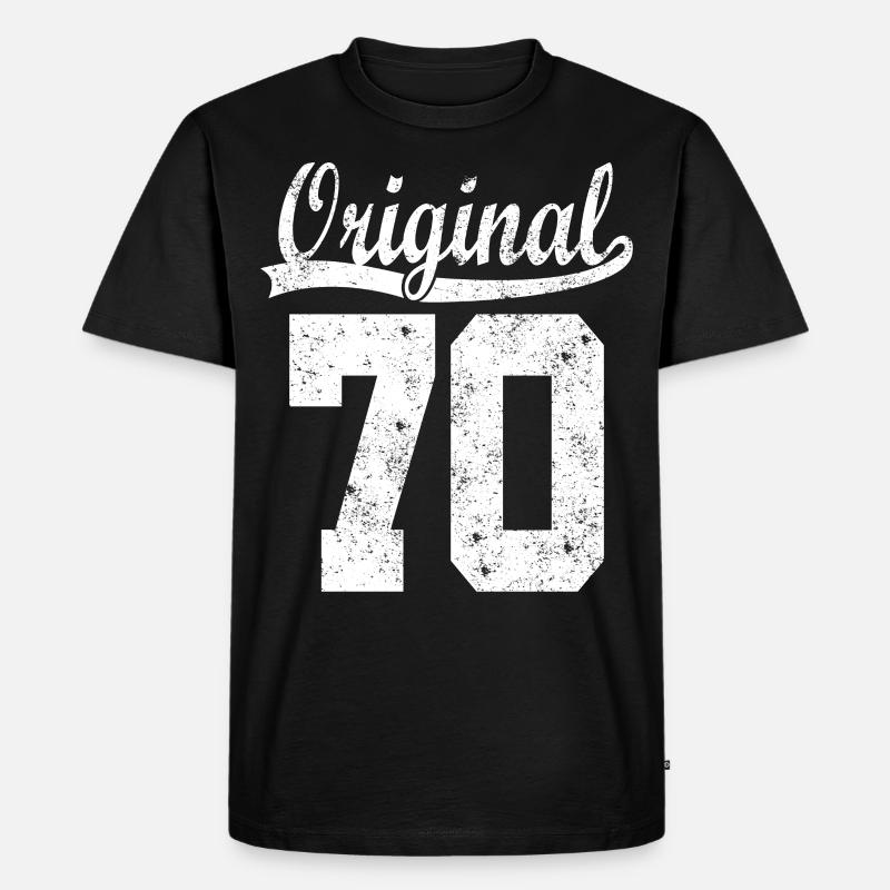 Original de 70 - T-shirt Premium bio Homme - noir