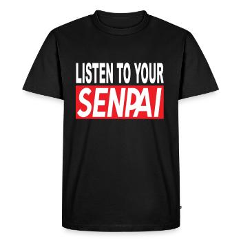 Anime Anime Merch Anime Anime Outfit Anime Characters - Men's Premium Organic T-Shirt - black - Front - Nico (187cm)