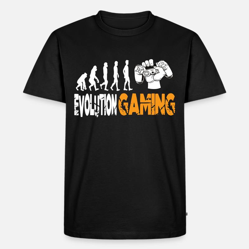 Evolution Gaming - T-shirt Premium bio Homme - noir