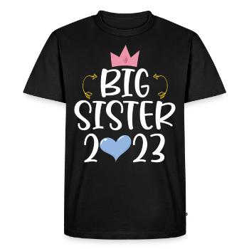 Grande Sœur 2023 Grande Sœur 23 - T-shirt Premium bio Homme - noir - Devant - Nico (187cm)