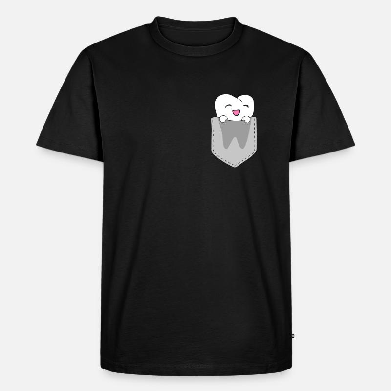 Assistant dentaire Dentiste Dentiste - T-shirt Premium bio Homme - noir