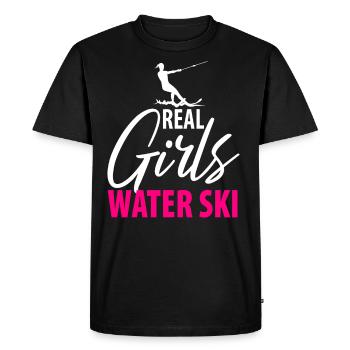 Skis nautiques Ski nautique Ski nautique Dames Mère - T-shirt Premium bio Homme - noir - Devant - Nico (187cm)