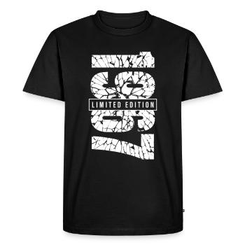 1967 Édition limitée Année de naissance 1967 Décoration Grunge - T-shirt Premium bio Homme - noir - Devant - Nico (187cm)