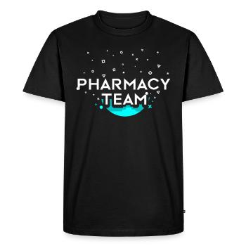 Pharmacies Team Pharmacist Pharmacist Pharmacy - Men's Premium Organic T-Shirt - black - Front - Nico (187cm)