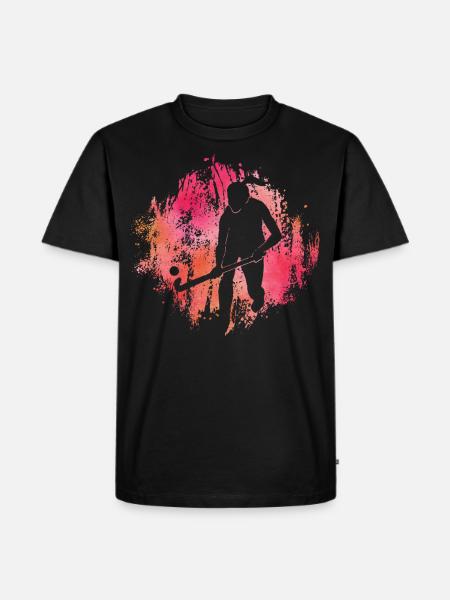 Field hockey - Men's Premium Organic T-Shirt - black