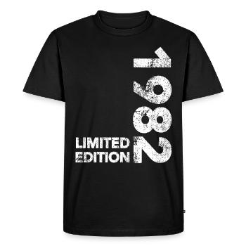 1982 Born T-shirt cadeau en édition limitée - T-shirt Premium bio Homme - noir - Devant - Nico (187cm)