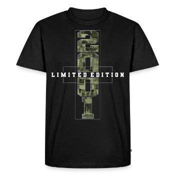 Camouflage 2001 Born Year of birth 2001 Men - Men's Premium Organic T-Shirt - black - Front - Nico (187cm)