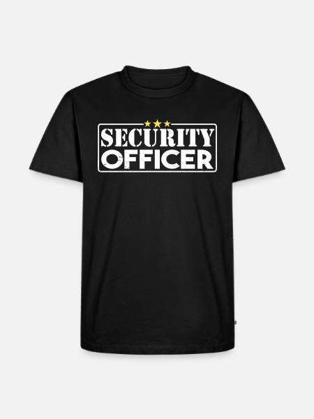 Security Guard Security Security - Men's Premium Organic T-Shirt - black