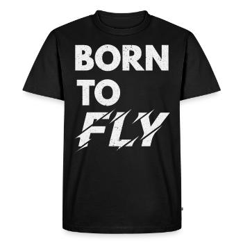 I am a pilot, what is your superpower flight - Men's Premium Organic T-Shirt - black - Front - Nico (187cm)