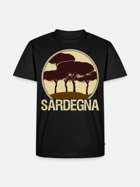 Sardaigne Sardaigne Sardaigne - T-shirt Premium bio Homme - noir