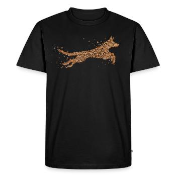 Dog sports Dog place Shepherd dog - Men's Premium Organic T-Shirt - black - Front - Nico (187cm)