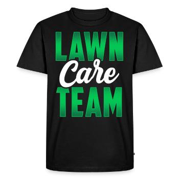 Team Lawn Care Lawn Mowing Lawn Mower - Men's Premium Organic T-Shirt - black - Front - Nico (187cm)