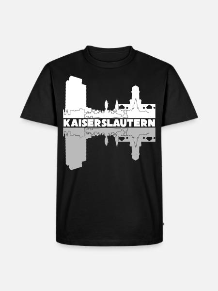 Kaiserslauterer Stadt Kaiserslautern - Männer Premium Bio T-Shirt - Schwarz