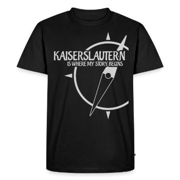 Kaiserslauterer Kaiserslautern - T-shirt Premium bio Homme - noir - Devant - Nico (187cm)
