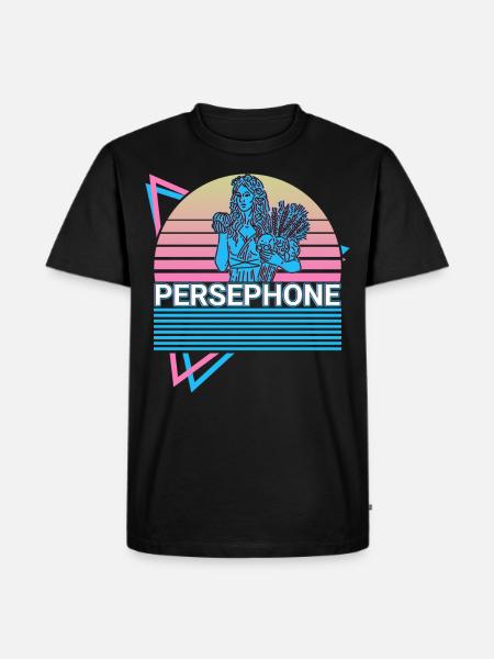 Persephone Greek Goddess Gift - Men's Premium Organic T-Shirt - black