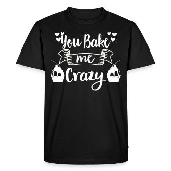Bakery Confectioner Confectioner Confectioner Patissier - Men's Premium Organic T-Shirt - black - Front - Nico (187cm)