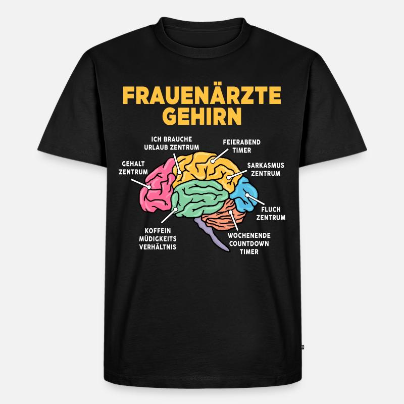 Frauenärzte - Männer Premium Bio T-Shirt - Schwarz