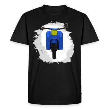 Schwalbe KR51 / Schwalbenfahrer / Ostalgie / Mofa - T-shirt Premium bio Homme - noir - Devant - Nico (187cm)