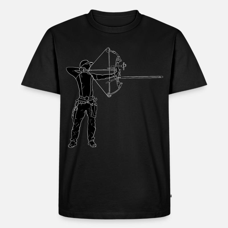 Bogenschütze - Männer Premium Bio T-Shirt - undefined