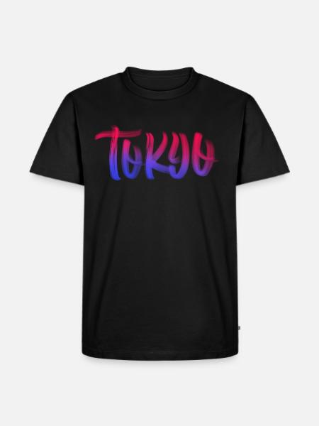 Tokyo - Men's Premium Organic T-Shirt - black
