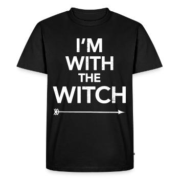 Dans le With The Witch - T-shirt Premium bio Homme - noir - Devant - Nico (187cm)