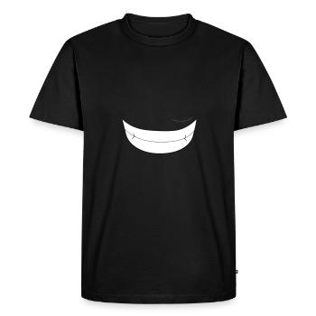 Luffy Sourire - T-shirt Premium bio Homme - noir - Devant - Nico (187cm)