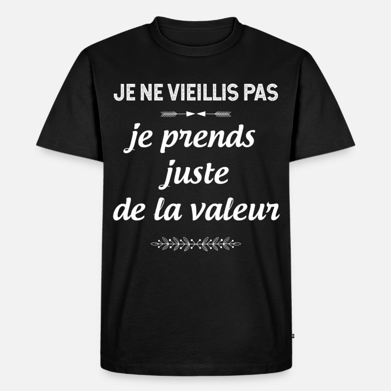 Eternelle Jeunesse - T-shirt Premium bio Homme - noir