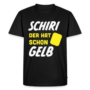 Kreisliga Football Coach Gift Sayings - Men's Premium Organic T-Shirt - black - Front - Nico (187cm)