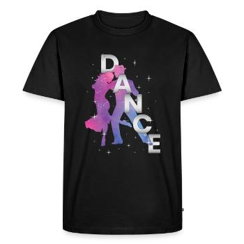 Danse Danse Danse danseur école de danse cours de danse cadeau - T-shirt Premium bio Homme - noir - Devant - Nico (187cm)