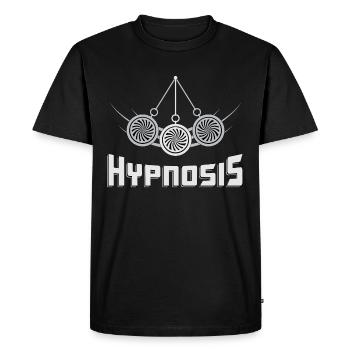 Hypnotiser hypnotiser l’équipe Idée cadeau - T-shirt Premium bio Homme - noir - Devant - Nico (187cm)
