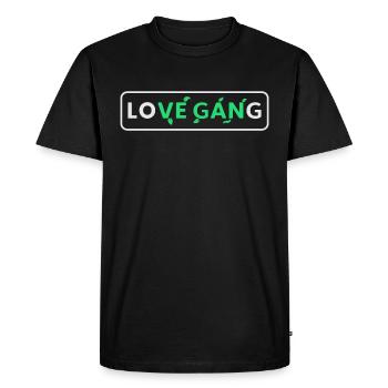 Vegan Vegan Veganism Vegan Veggie Gift - Men's Premium Organic T-Shirt - black - Front - Nico (187cm)