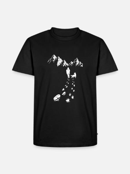Schäferhund Geschenkidee Hundebesitzer Diensthund - Männer Premium Bio T-Shirt - Schwarz
