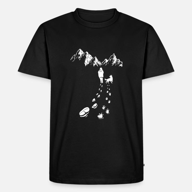 Schäferhund Geschenkidee Hundebesitzer Diensthund - Männer Premium Bio T-Shirt - Schwarz