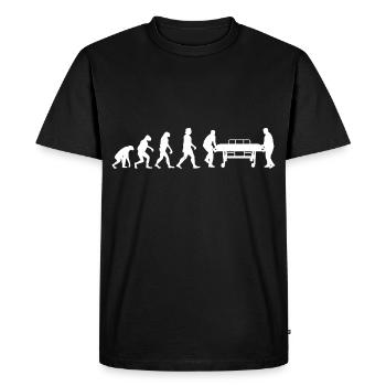Sanitäter Geschenkidee Rettungssanitäter Notarzt - Männer Premium Bio T-Shirt - Schwarz - Vorne - Nico (187cm)