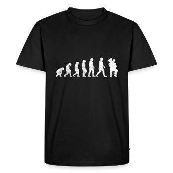 Tuba tuba player tuba player brass instrument music - Men's Premium Organic T-Shirt - black - Front - Nico (187cm)