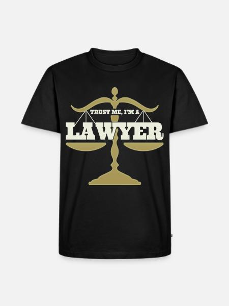 Advocaat cadeau idee advocaat advocaat - Mannen Premium Bio T-shirt - zwart
