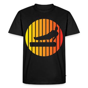 Gymnastics Gymnastics Gymnastics Gymnastics - Men's Premium Organic T-Shirt - black - Front - Nico (187cm)