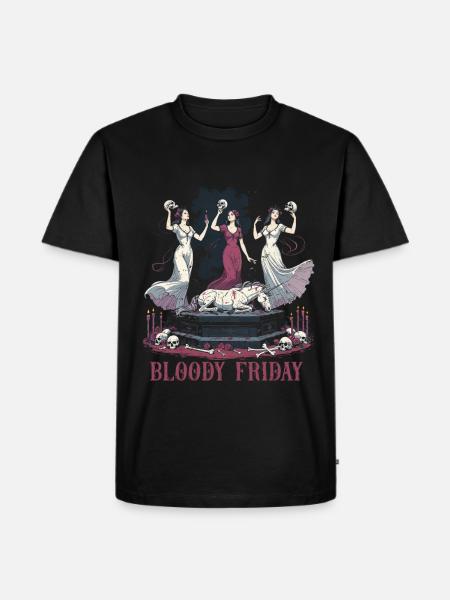 Okkultismus Dämonologie Tarot - Männer Premium Bio T-Shirt - Schwarz