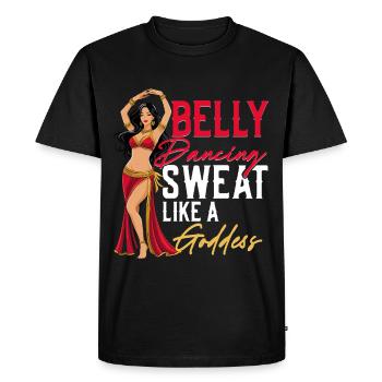 Belly Dance Belly Dancer - Men's Premium Organic T-Shirt - black - Front - Nico (187cm)