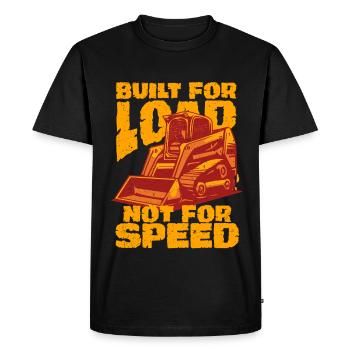 Skid Steer Operator Skid Steer Loader - Men's Premium Organic T-Shirt - black - Front - Nico (187cm)