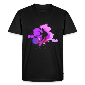 poisson cadeau aquarium mer scalaires plage poissons - T-shirt Premium bio Homme - noir - Devant - Nico (187cm)