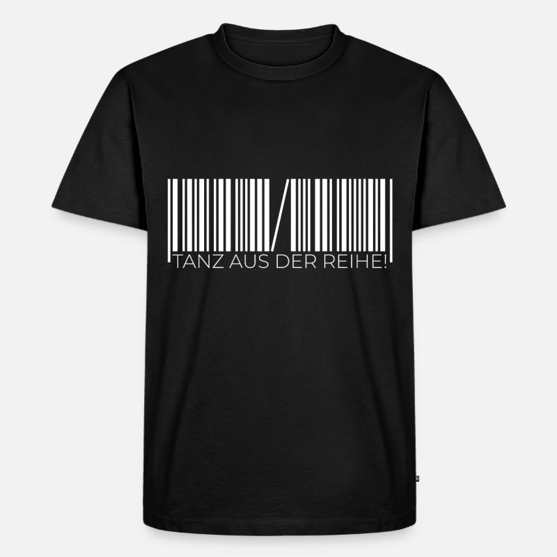 Cooler Spruch Coole Sprüche Tanz - Männer Premium Bio T-Shirt - Schwarz