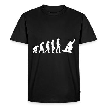 Snowboard Snowboard Snowboard - T-shirt Premium bio Homme - noir - Devant - Nico (187cm)