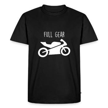 moto - T-shirt Premium bio Homme - noir - Devant - Nico (187cm)